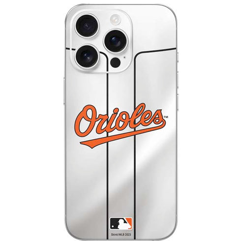 MLB Baltimore Orioles Home Jersey iPhone 16 Pro Skin